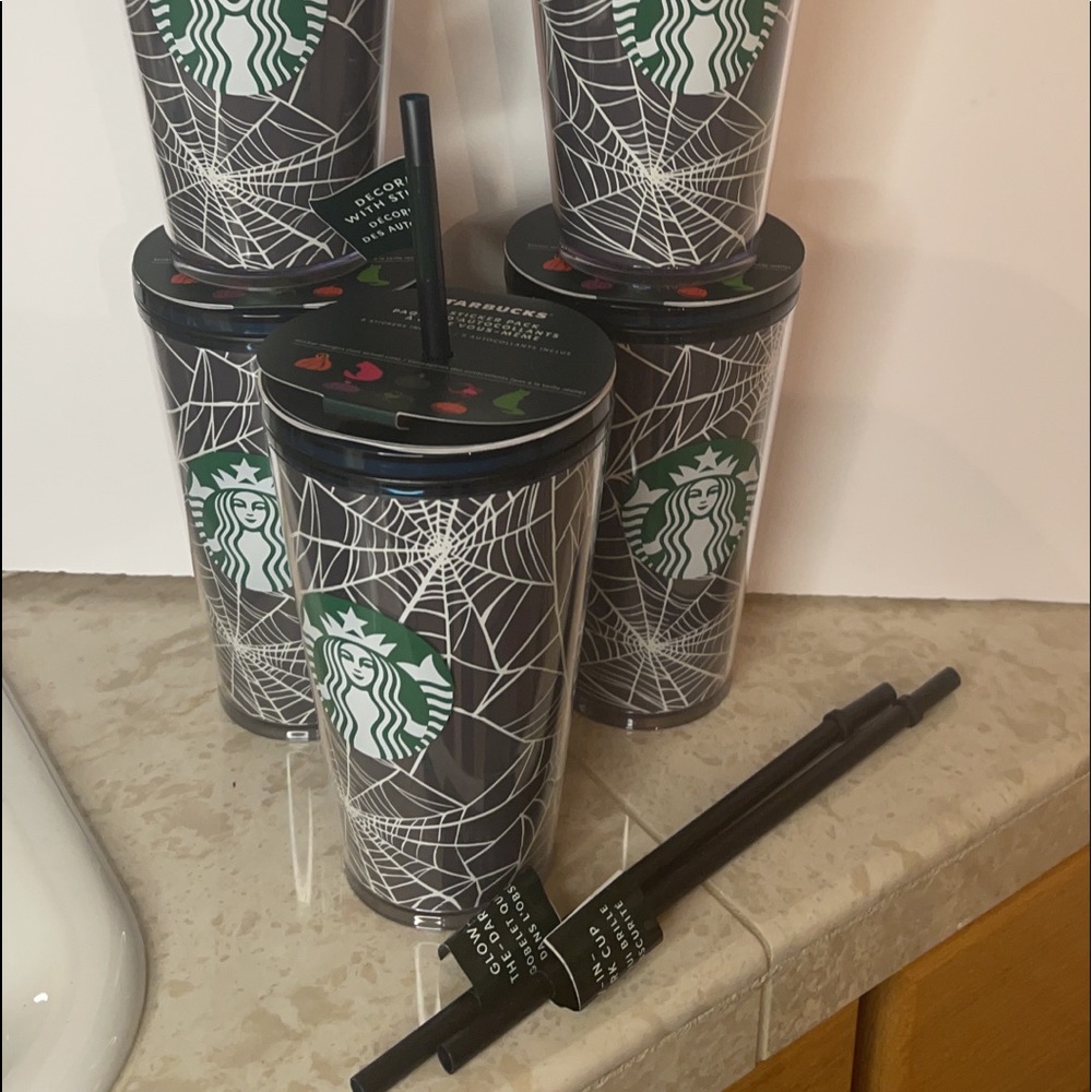 NWT Starbucks Halloween cup each - Picture 2 of 2